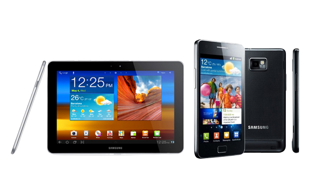Android tablet and smartphone running IPTV